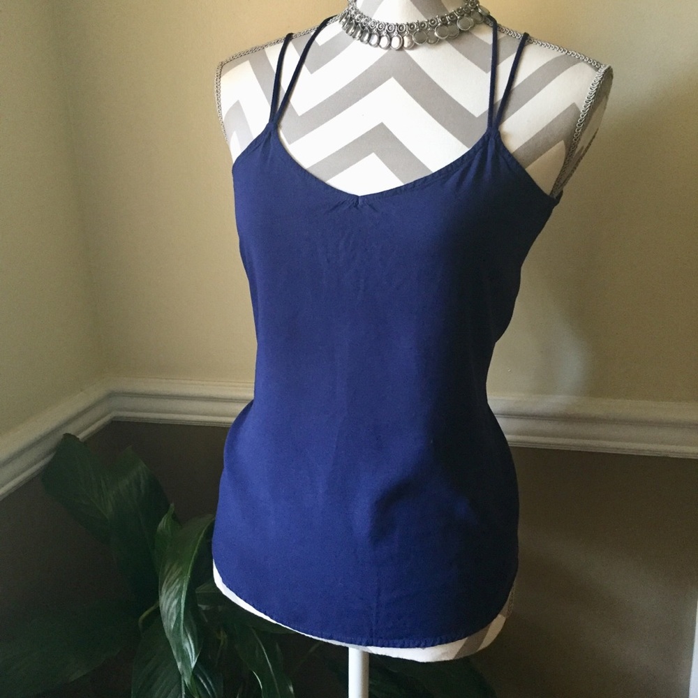 🍁Navy blue tank top
